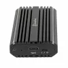 Caixa externa para SSD M.2 SilverStone SST-MS13, USB 3.2 Gen 2, ecrã de estado RGB LED, preta