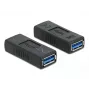 Adaptador USB 3.0 Type-A fêmea para Type-A fêmea cruzado DeLOCK 66641