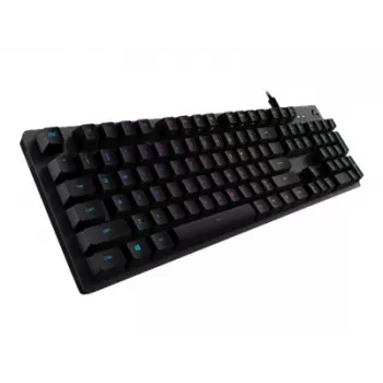 Logitech Gaming G512 - Teclado - retroiluminação - USB - QWERTY - Espanhol - Interruptores: GX Brown Tactile - Carvão
