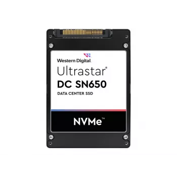 Unidade SSD WESTERN DIGITAL Ultrastar DC SN650 7680 GB U.3 PCIe TLC ISE