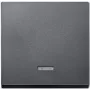 MERTEN EL SM 431014 - System M, tecla, janela de controlo, antracite, mate acetinado (431014)
