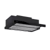 Exaustor semi-encastrado (extrator) CATA TFH 6830 GBK — 600 mm, 600 m³/h, preto, controlo tátil