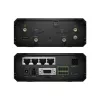 Cudy IR04_EU router industrial 4G LTE Cat4, Wi-Fi, 4x Gigabit Ethernet, 1x USB 2.0, PoE, preto