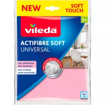 Pano macio universal Vileda ACTIFIBRE Soft 2 unid.