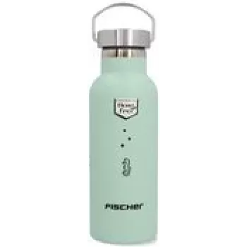 Garrafa de água em aço inoxidável FISCHER 50479 — leve, verde