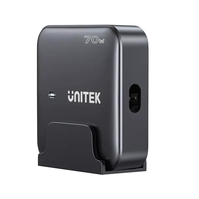 Carregador para dispositivos móveis UNITEK P1228ABK01-EU universal preto AC carregamento rápido