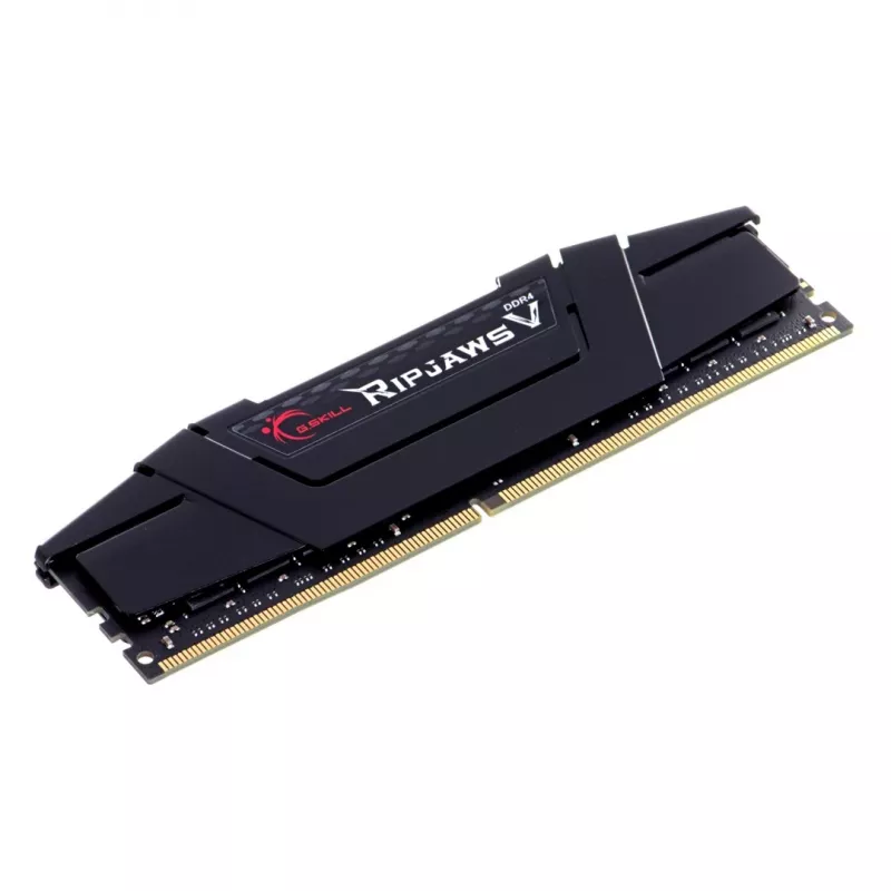 Memória RAM G.SKILL Ripjaws V Series (Intel XMP) DDR4 64GB (4x16GB) 3200MT/s CL16-18-18-38 1,35V para computador desktop UDIMM - preto (F4-3200C16Q-64GVK)