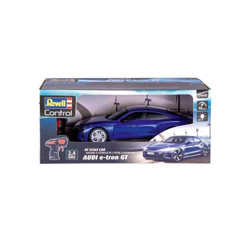 Carro RC à escala Audi e-tron GT