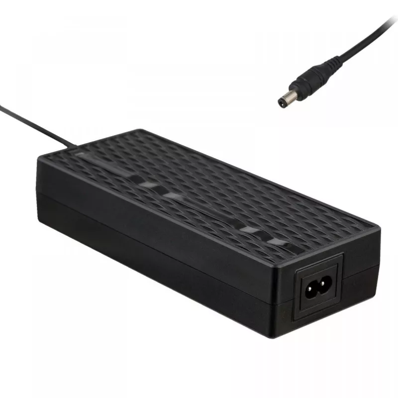 Akyga AK-EV-12 carregador para baterias de iões de lítio de 36 V (bicicleta elétrica / trotinete), 42 V / 2 A, 84 W, 5,5 x 2,1 mm
