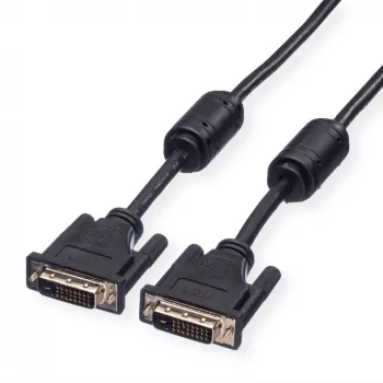 Cabo DVI ROLINE DVI (24+1) Dual Link M/M 7,5 m
