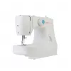 Máquina de costura semiautomática SINGER M2105 – 8 pontos, casa de botão em 4 passos, braço livre, elétrica, branca