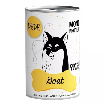PAKA ZWIERZAKA Pepe Goat - Comida húmida para cães - 400 g