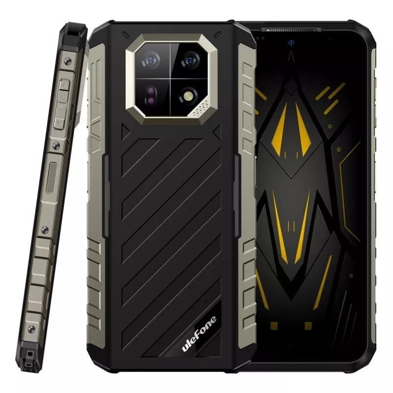 Smartphone UleFone Armor 22 — MediaTek Helio G96, 8 GB RAM, 256 GB armazenamento, preto