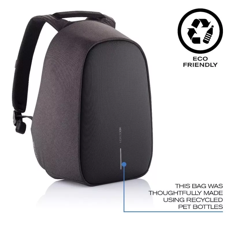 XD Design Bobby Hero XL P705.711 mochila antirroubo, portátil de 17 polegadas, tablet de 12,9 polegadas, porta de carregamento USB, 20 l, preta