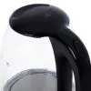 Mesko | Chaleira elétrica | MS 1302b | Elétrica | 2200 W | 1,7 L | Vidro | Base rotativa 360° | Preta