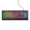 Teclado e rato Trust GXT 792 QUADROX com Gaming USB QWERTY US English preto
