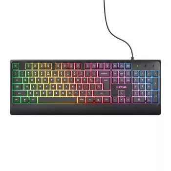 Teclado e rato Trust GXT 792 QUADROX com Gaming USB QWERTY US English preto