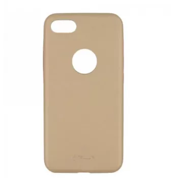 Capa Tellur fina em pele sintética para iPhone 8 — dourado