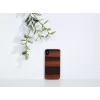 Capa para smartphone man and wood para iPhone XS Max – preto ébano, cobertura traseira rígida protetora