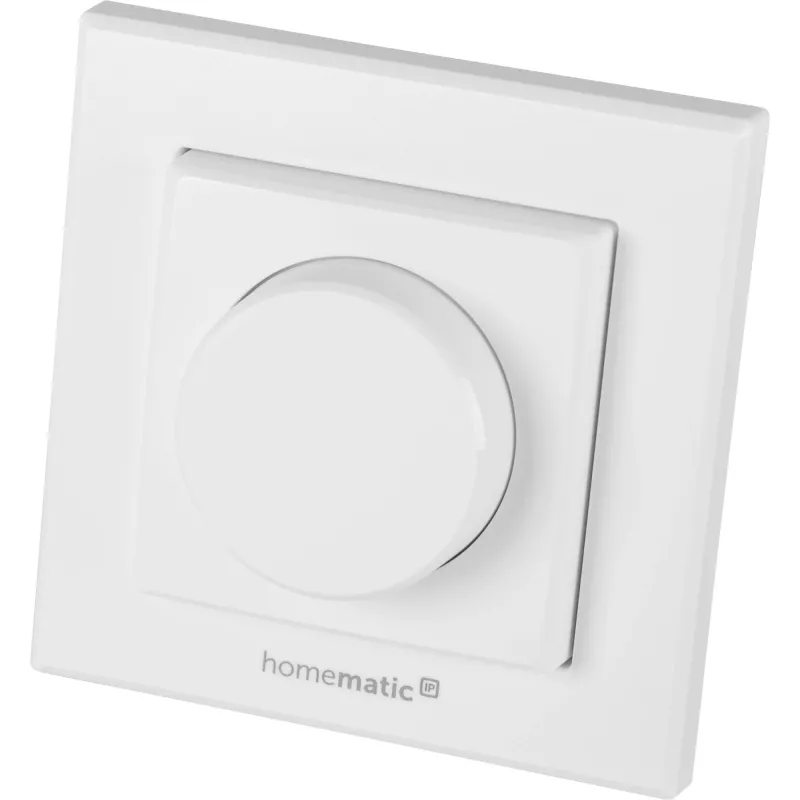 Interruptor de luz Homematic IP HMIP-WRCR rotativo branco 55x55x27 mm