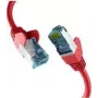 Cabo de rede M-Cab EC020200162 vermelho 0,15 m cabo bruto Cat.7 S/FTP (S-STP) (EC020200162)