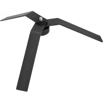Suporte de chão EUROLITE FS-4 aço preto — suporte de aço para cargas pesadas para iluminação e equipamento