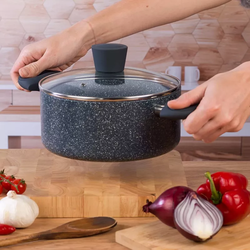 Panela Russell Hobbs RH00848EU 20 cm pedra – panela com tampa
