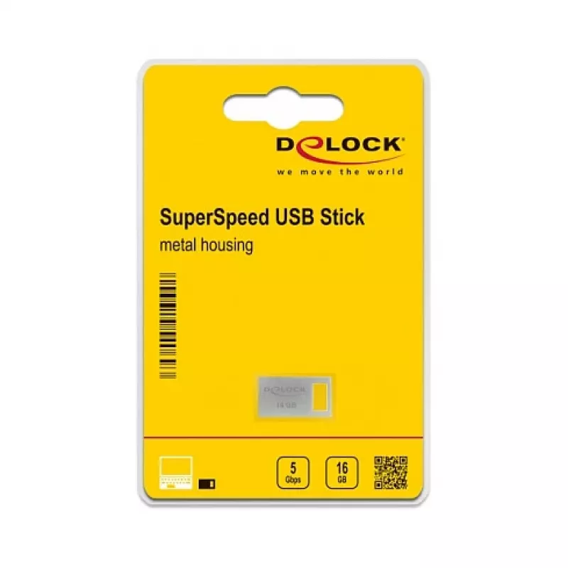 Pen drive DeLOCK 16 GB USB Type-A 3.2 Gen 1 54069
