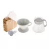 Filtros de café de papel HARIO para máquina de café redonda HARIO, 100 unid., branco