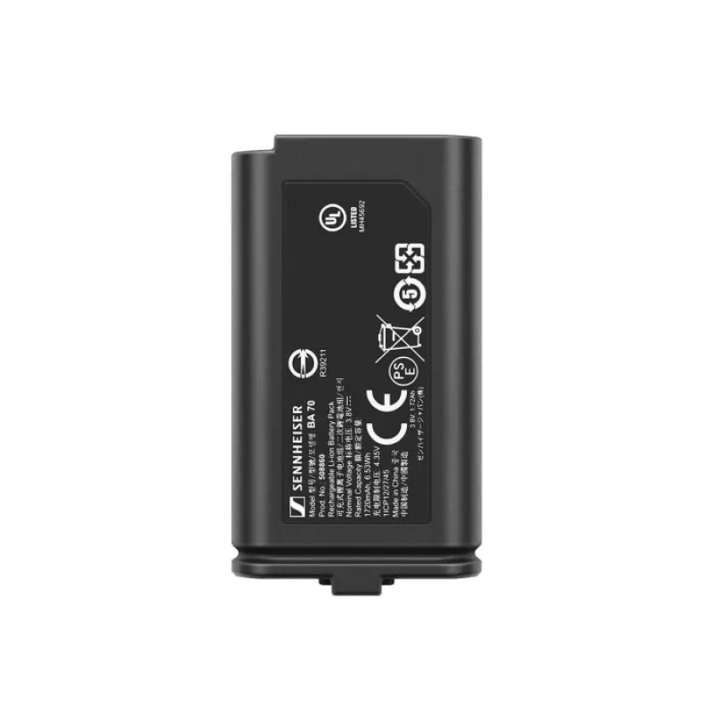 Sennheiser EW-DP ME 2 SET (R4-9) - Conjunto para câmara com transmissor miniatura e microfone ME 2 (omnidirecional), 552-608 MHz