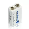 Bateria recarregável everActive 6F22/9V Li-ion 550 mAh com USB TYPE C