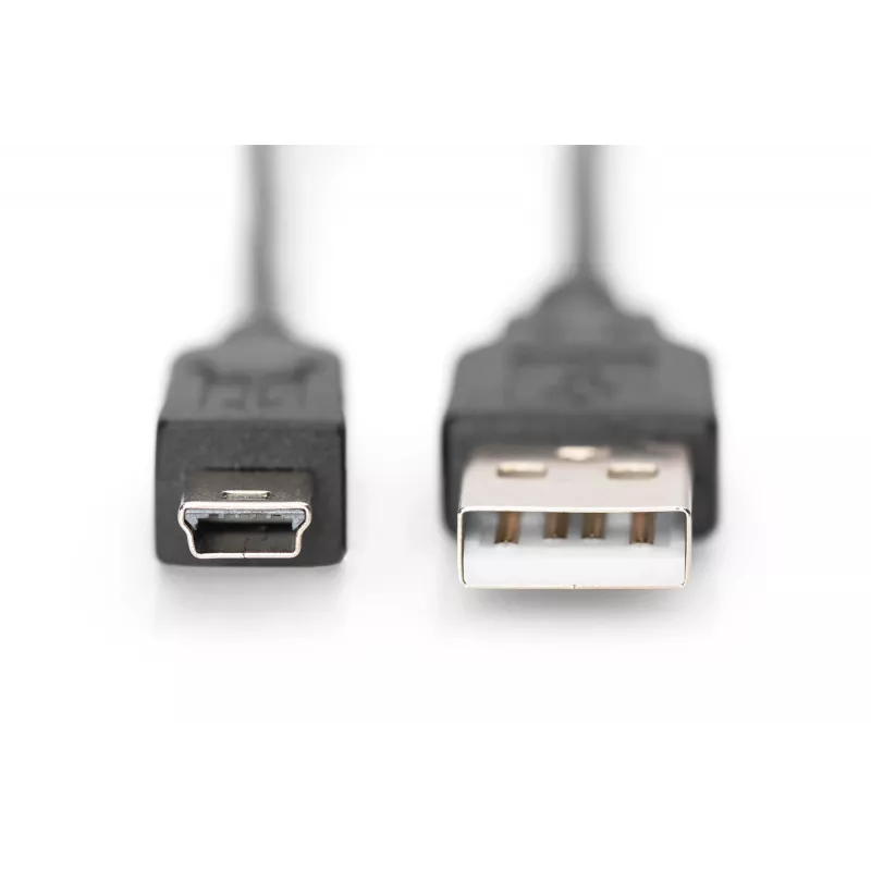Cabo de ligação USB A / Mini-USB B M/M 1 m preto