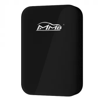 Adaptador CarPlay sem fios para iPhone e smartphones Android com leitor multimédia