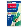 Luvas Vileda Dermo Plus 'M' verdes algodão, nitrilo