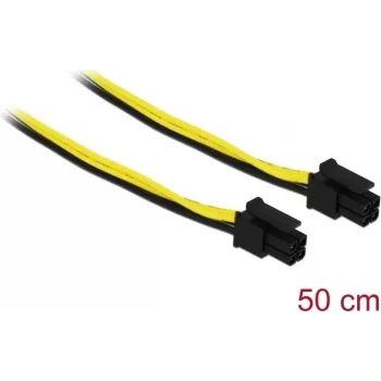 Cabo DELOCK Micro-Fit 3.0 4 pinos ficha macho a ficha macho, 50 cm