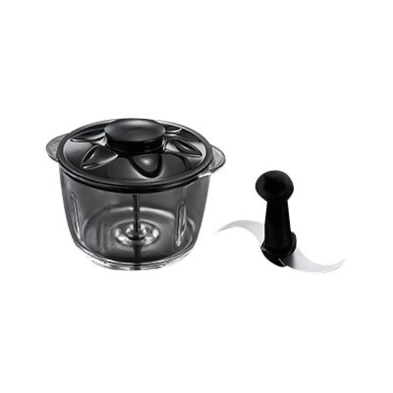 Trituradora elétrica Russell Hobbs 24660-56 — taça de vidro de 1 L, 200 W, vermelha