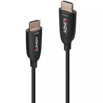 Cabo HDMI híbrido de fibra ótica Lindy 20m 8K60