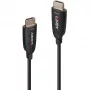 Cabo HDMI híbrido de fibra ótica Lindy 20m 8K60