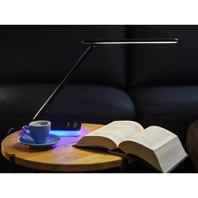 Candeeiro de secretária LED Tracer 47710 Prisma preto