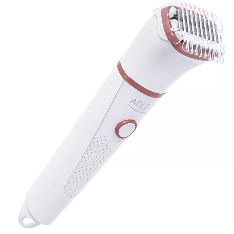 Máquina de barbear a seco e molhado Adler AD 2941 para mulher, branco