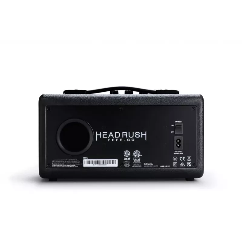 Amplificador de guitarra FRFR portátil HEADRUSH FRFR-GO, 65W, Full-Range, alimentação por bateria/rede