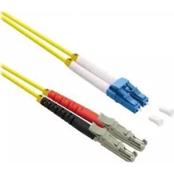 Roline - Cabo de rede - LSH/APC Singlemode (M) para LC/UPC Singlemode (M) - 3 m - Fibra ótica - 9/125 micrómetros - OS2 - isento de halogéneos - Amarelo (21.15.9513)