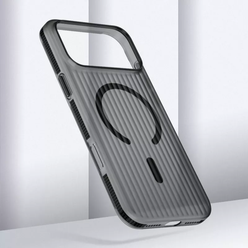 4smarts Capa Design Aero para iPhone 17 Pro, preto (541641)