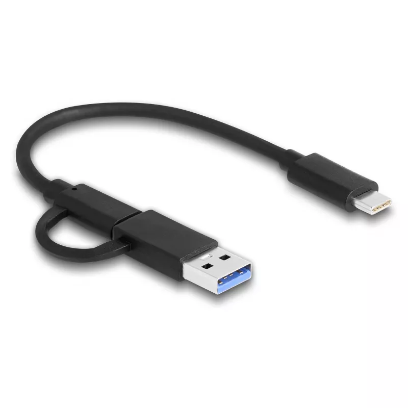 Leitor de cartões DeLOCK USB Type-C CFexpress XQD alumínio cinzento 10000 Mbit/s