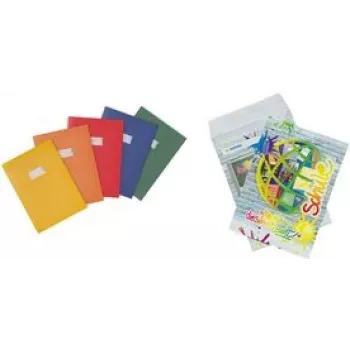 Capa de papel Herma 20229 A4 pack de 5, 100% reciclada, com etiqueta de identificação