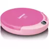 Leitor de CD portátil Lenco CD-011 Rosa