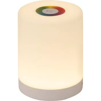 Candeeiro de mesa EUROLITE AKKU RGB a bateria – candeeiro de mesa RGB portátil, a bateria