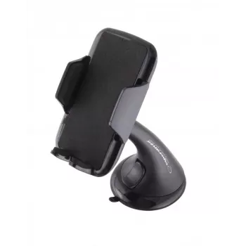 Suporte passivo para automóvel para telemóveis ESPERANZA EMH113 — preto, rotação 360° para telemóveis/smartphones