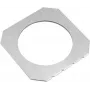 Moldura de filtro PAR-20 Spot EUROLITE prateada – moldura para focos PAR-20, acabamento prateado
