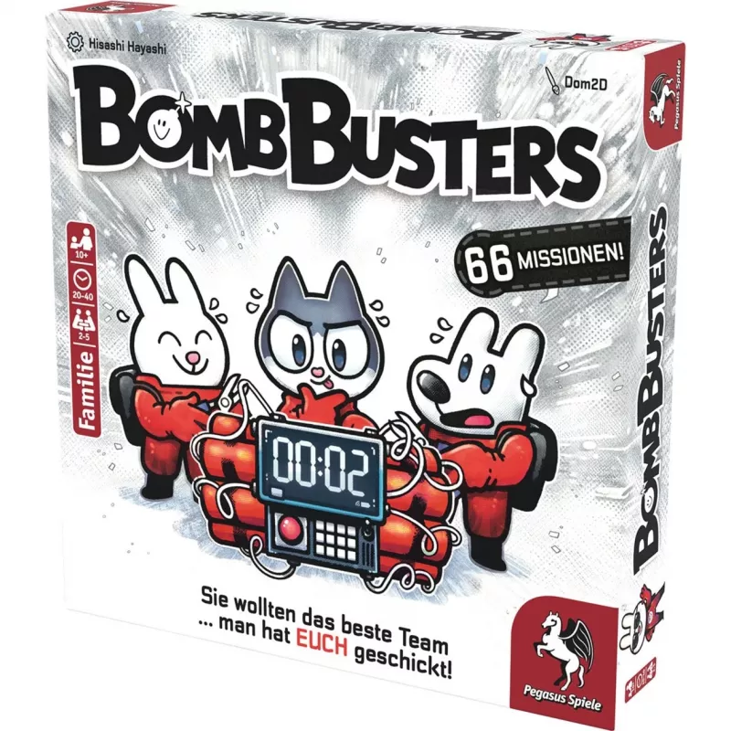 Pegasus Spiele Pegasus Bomb Busters (Jogo do Ano 2025) – jogo de família